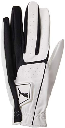 PUMA Herren 0413520 Golf 2018 Flex Lite Handschuh, Linke Hand, XL, weiß/schwarz