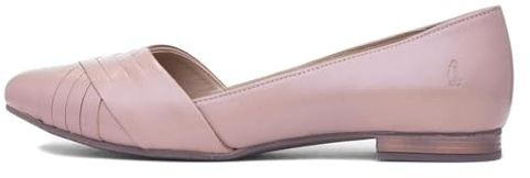 Hush Puppies Women's Marley Ballerina Ballet Flat, Blush, 6 UK