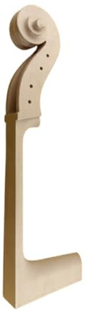 4/4 Cello-Hals, handgeschnitzter Ahorn, volle Größe, DIY-Cello-Teile, Zubehör, Ersatzzubehör (Size : A)
