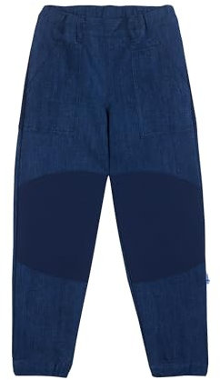 Finkid Kelmi Thermo Denim Winterjeans mit Fleece Innenseite, elastischem Bund und Po- und Knieverstärkung