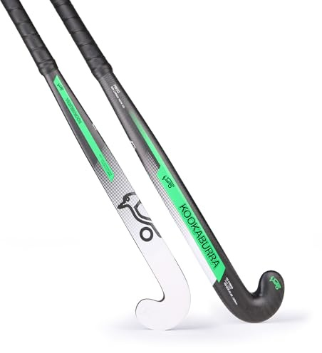 Kookaburra Mb50 Hockey Stick Palo, Unisex, Negro/Blanco/Verde, 38.5 Medium