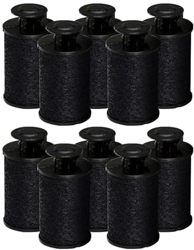 Jio Roll for Monarch 1130, 1131 and 1136 Price and Date Guns - Pack of 10 Replacement Inkers for Monarch 1130, 1131 and 1136 Labelers - Easy to Load, Premium, Clear & Bold Prints - Made in USA