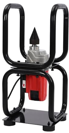 Spaccalegna elettrico da 3,3 kW, diametro massimo 9,45 pollici, riduzione a 3 stadi, motore in rame puro, robusto for spaccare la legna