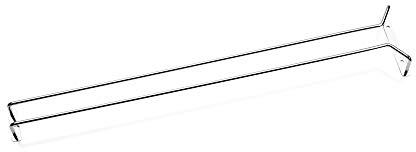 WAS 1426 602 Verchromt Gläserschiene, 61.5cm Länge