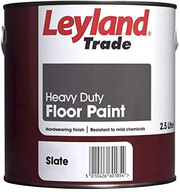 Leyland Trade Heavy Duty Floor Paint - Slate 2.5L