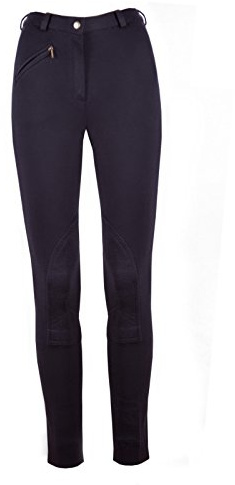 GS Equestrian Women's Kerry Jodhpurs, Black - 22-Inch