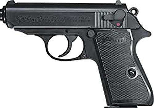 Walther Airsoft Pistole PPK/S, Federdruck Waffe mit < 0,5 Joule, inkl. 100 x 6 mm BB Soft-Air Kugeln