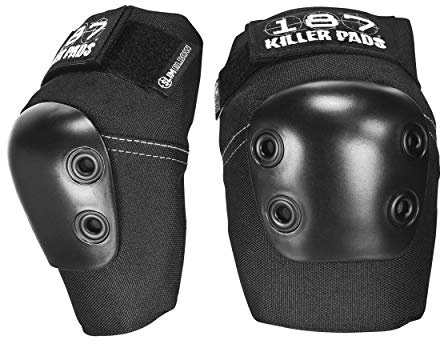 187 Killer Pads Slim Elbow Pad, Black, Small