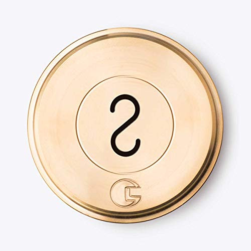Trafila per pasta in bronzo N°207 CASERECCIA GIGANTE compatibile con Philips Pasta Maker Avance, Viva Collection, Fattorina, SilverCrest, Simac, Ariete, usando specifici ANELLI DI RIDUZIONE.