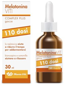 Melatonina VITI Complex Plus Marco Viti Gocce 30ml