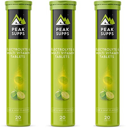 Electrolyte and Multi Vitamin Effervescent (3 Tubes | 60 Tablets)