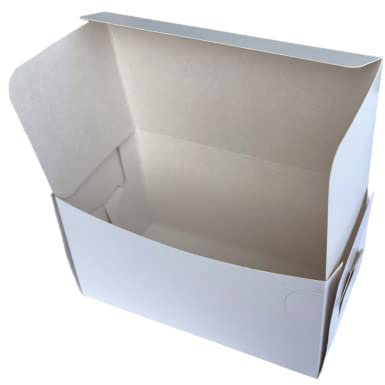 bag it Paper Cake Boxes Single Slice Wedding - Party/Favor Boxes - 6 x 3 x 3 - Pack of 100