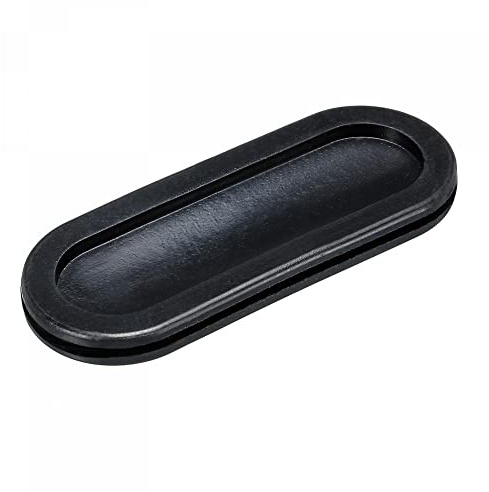 sourcing map Goma Ojal Montaje Tamaño 35 x 100mm Ovalado Doble-Cara para Cable Protección, Paquete de 6