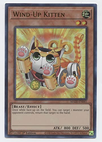 Wind-Up Kitten - MAZE-EN041 - Ultra Rare - 1ª edición