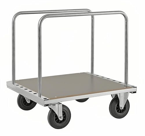 Plattenwagen Bügelwagen 890 x 800 x 940 mm, Traglast: 500 kg - verzinkt