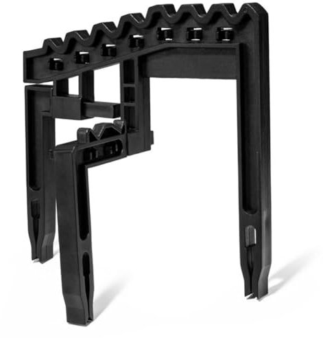 JUCHRZEY Putter-Clip-Schlägerhalter for 9 Schläger, Golfschlägerhalter-Rack, verstellbare Breite, Golfschläger-Display-Halterung, Anti-Shake-Golfzubehör