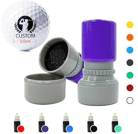 ORYG Individueller Golfball-Stempel Langlebiger personalisierter Golfball-Markierer Einfach personalisierende Golfbälle mit einzigartigen Markierungen Tolles Geschenk für Golfer