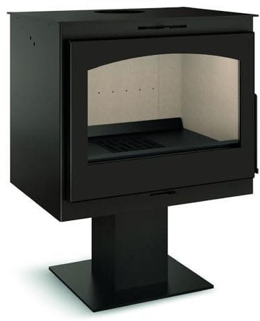 TJ - Estufa de Leña Modelo Mila PIE Central de 7,2 kW