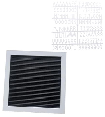 HAPINARY Handgefertigte Holztafel Mit Weißem Rahmen Wiederbeschreibbares Nachrichtenschild Abnehmbare Buchstaben Robustes Memo-board Für Wanddekoration Und Vielseitige Kommunikation Zu Haus