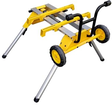 Gabasinover Structural fastening、Lightweight and Heavy Duty Compact – Easy Transport‘s Table Saw Stand, Rolling Stand, Collapsible and Portable Compatible with DW744, DW745, and Other most Table Saws