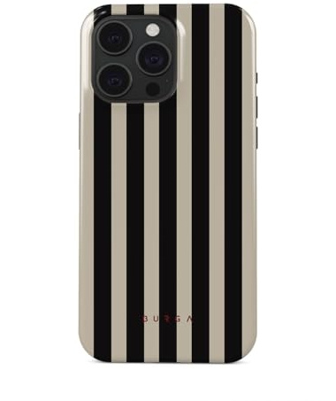 BURGA Handyhülle für iPhone 15 Pro Max – Unisex Hybrid-Schutzhülle mit stoßdämpfendem TPU & kratzfester Außenschale, erhöhter Displayrand, MagSafe-kompatibel, kabelloses Laden, stylisches Design