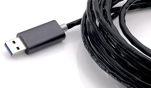 Liberty Wire & Cable - DigitaLinx USB 3.1 Active Optical Fibre AM AF CMP 15m Cable, USB A Male to Female, up to 1.5W Continuous Power, Plenum Rated – DL-PLUSB3.1AAF-015M (Renewed)