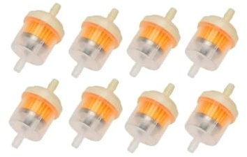 Filtre À Huile Filtre À Huile Universel Pour Voiture, Tuyau De 7 Mm, Pour Petit Moteur, Tondeuse Gazon, Accessoires Moto(8pcs)