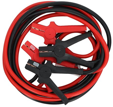 Carpoint Professional Starthilfekabel-Set 35mm² TüV/GS | 4,50m | Für 12/24 Volt Batterien | Überspannungsschutz | Vollständig isolierte Klemmen