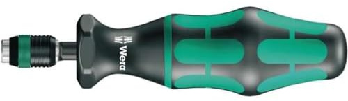 Wera 7400 Kraftform voreingestellte, einstellbare Drehmomentschraubendreher (2,5-29,0 in. lbs.) mit Rapidaptor Schnellwechselfutter