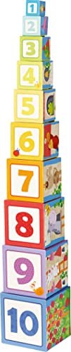 HABA 302030 - Stapelwürfel Rapunzel, Kleinkindspielzeug