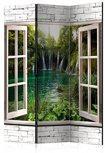 RAUMTEILER/PARAVENT B&D XXL - Fensterblick Fenster, 135x172 cm, 3-teilig