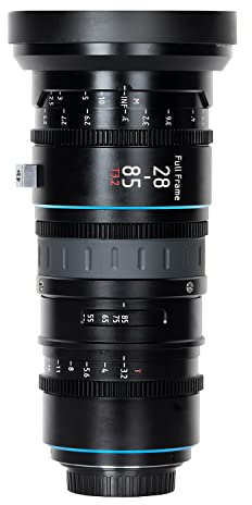 SIRUI 28-85mm T3.2 Objectif Cine Zoom Parfocal Plein Cadre, pour appareils Photo à Monture PL, Compatible avec Alexa Mini LF, Alexa Mini, Alexa LF, Objectif Professionnel à Monture PL