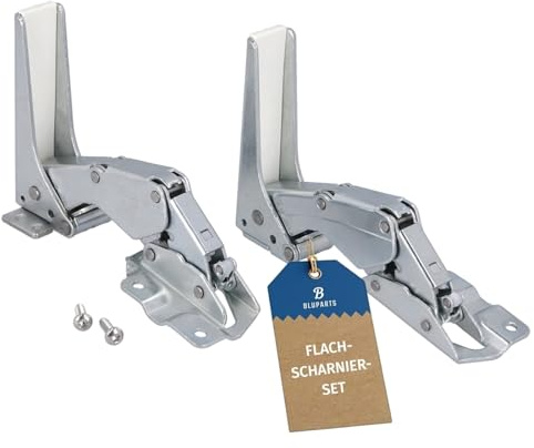 LUTH Premium Profi Parts Türscharnier Set Oben unten kompatibel mit AEG 4055504197 2211202045 in Kühlschrank