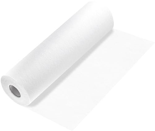 100%Mosel Vlies Tischläufer, in Weiß (30 cm x 25 m), dekoratives Tischband, edle Tischdeko für Geburtstage & Hochzeiten, Bunte Dekoration zu besonderen Anlässen