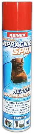IMPRÄGNIER SPRAY 400ml Impregnierspray Textilschutz Lederschutz Zelt Boot Imprägniermittel Pflege Schuhe Leder Textil 14 (1 Dose)