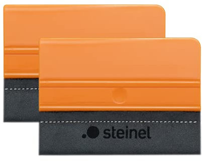 Steinel Set di raschietti premium con bordo in alcantara, 2 raschietti di alta qualità, massima scorrevolezza, elevata stabilità ed elasticità