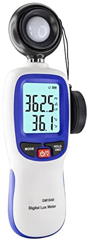 Digitaler Beleuchtungsstärke-Lichtmesser, GM1040 / 1040B. Beleuchtungskörper-Meter digitaler Beleuchtungskörper-Messgerät-Lichtmesser-Lichtmesser-Helligkeitstester Bluetooth ( Size : Standard configur