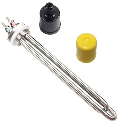 nmbhus Élément Chauffant À Eau DN25 SUS304, Thermoplongeur, 1 BSP, Filetage 32mm, Caloduc Tubulaire, 2,5 Kw/3,5 Kw/4,5 Kw/5,5 Kw (Size : Heater Only, Color : 2.5KW), 1005002708864065