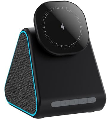 Caricabatterie senza fili magnetico – Supporto di ricarica per telefono durabl | Caricabatterie wireless portatile a ricarica rapida | Caricabatterie senza fili per una ricarica wireless rapida