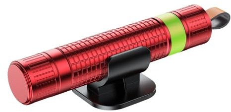 AILISK Premium Auto Pro X2 Original Adac für Autoscheiben Notfallhammer (2 Stück,Rot)