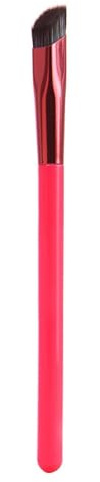 Pinceau plat pour fard à paupières, pinceau anti-cernes flexible avec poils en fibres mélangées, maquillage ergonomique avec poignée de colle, fournitures cosmétiques multifonctionnelles pour filles