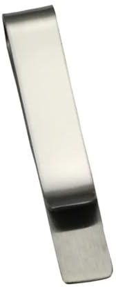 Slipsnål 2 delar/lös män slipsnålar rostfritt stål för 48 x 8 x 0,8 mm bröllopsklämmor bar smycke, En Storlek, Agarträ, Ingen ädelsten