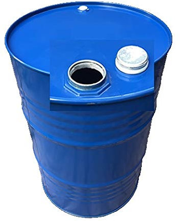 200 Liter Metallfass Spund innen unlackiert Smoker Stahlfass Ölfass Feuertonne Behälter Tonne Blechfass Stehtisch