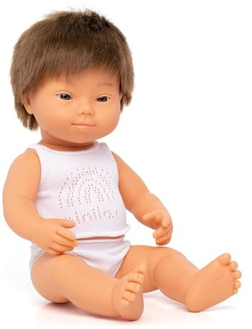 Miniland europäischer Junge 38cm mit Down Syndrom, 31170