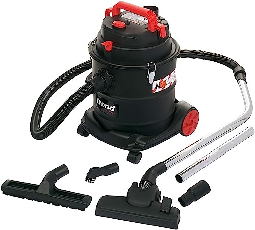 Trend M-Class Professional Dust Extractor, Compact, Lightweight, 800W | Compact, Lightweight M-Class Dust Extractor Delivers 800W Performance For Cleaner Job Sites, 110V, Black, T32L