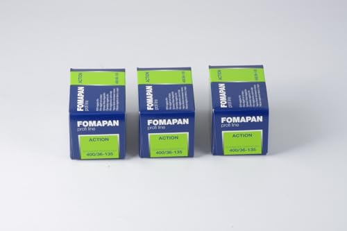 Fomapan Action 400 135/36-3 pellicola 35 mm bianco/nero