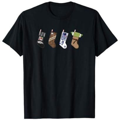 Weihnachten Star Wars Christmas Stockings T-Shirt