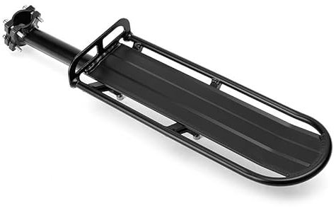 ETomey GepäCkträGer Fahrradgepäckträger Hinterer Gepäckträger Aluminiumlegierung Fahrradhalterung Schnellspanner Gepäckträger Mountainbike Kleiderbügel Fahrrad GepäCkträGer