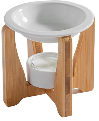 Duftbrenner Athena - Simplicity Serie - CraftAroma - Einfache Aromatherapie - Dekoratives Objekt DIY Kreativ Raffiniert - Schmelzender Brenner und Duft -50 ml - H 12 cm - Zen'Arôme