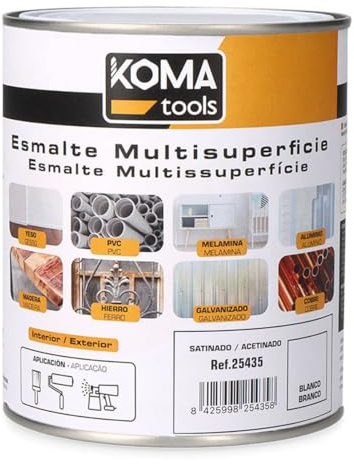 Koma Tools Esmalte acrílico Blanco Satinado 750 ml